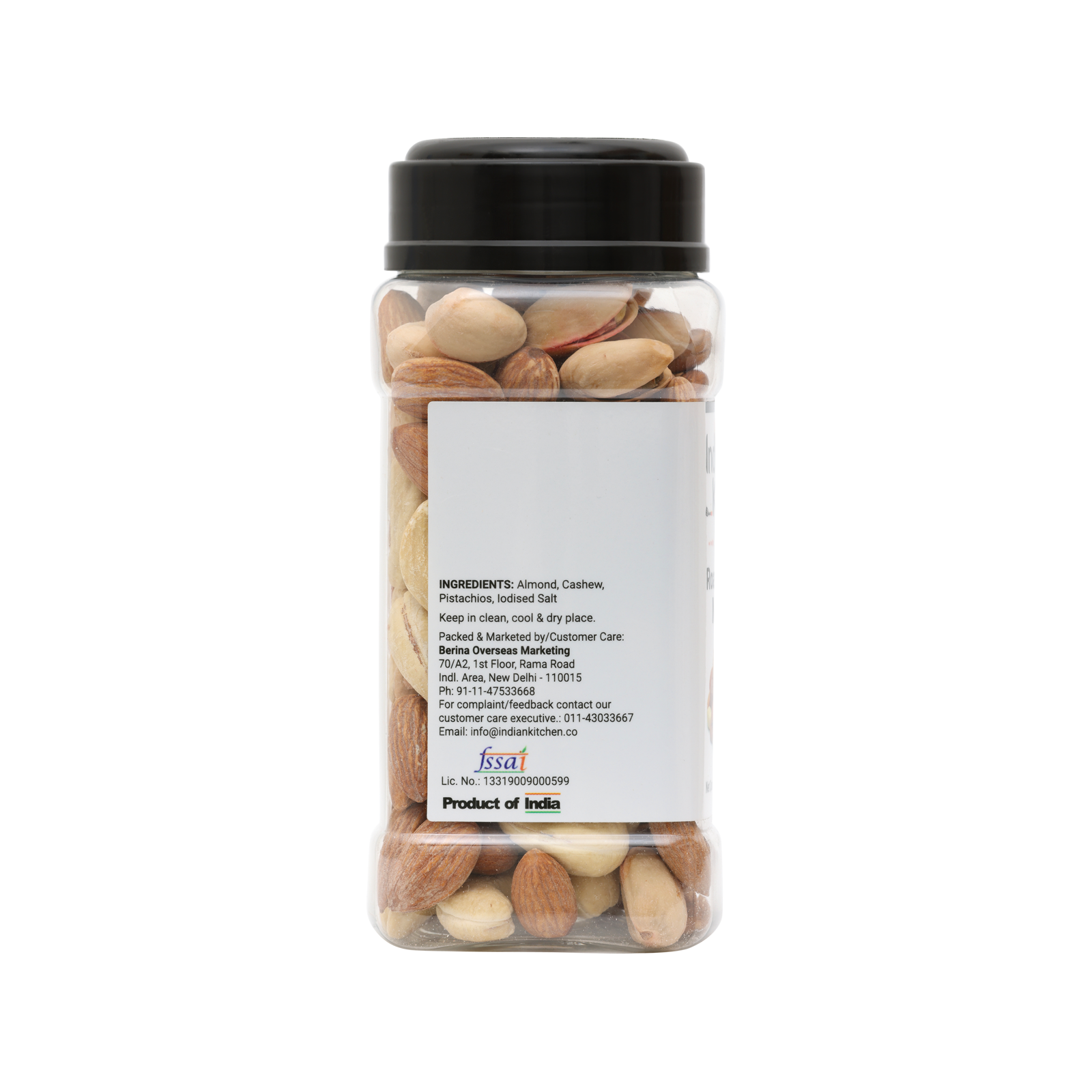 Indian Kitchen Roasted Salted Mix Nuts 200g - Indian Kitchen